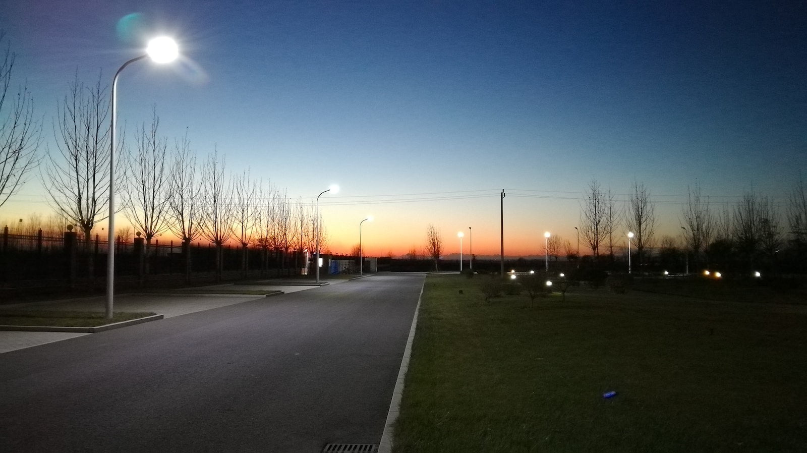 Asphalt Road during Golden Hour